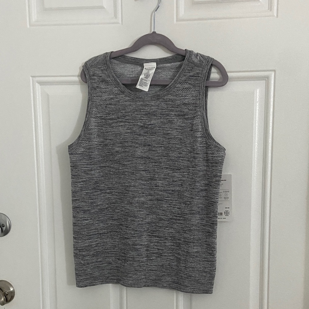 Athleta Gray Knit Tank top